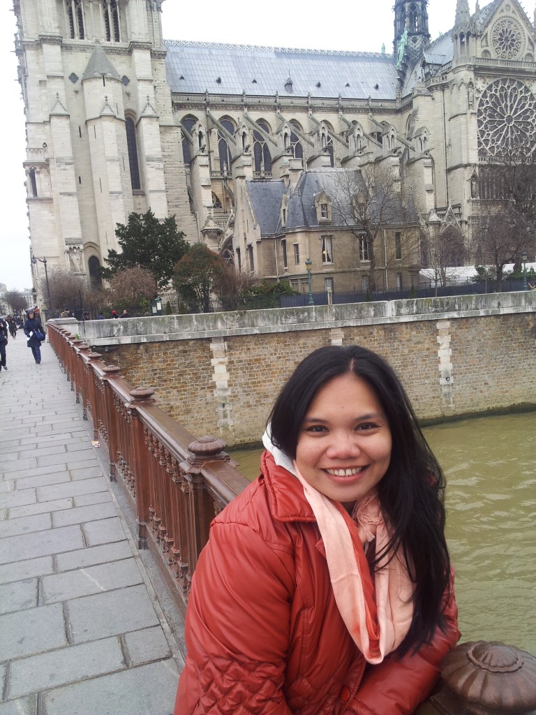 Before the Holy Mass (Gregorian) at the Notre Dame Cathedral.