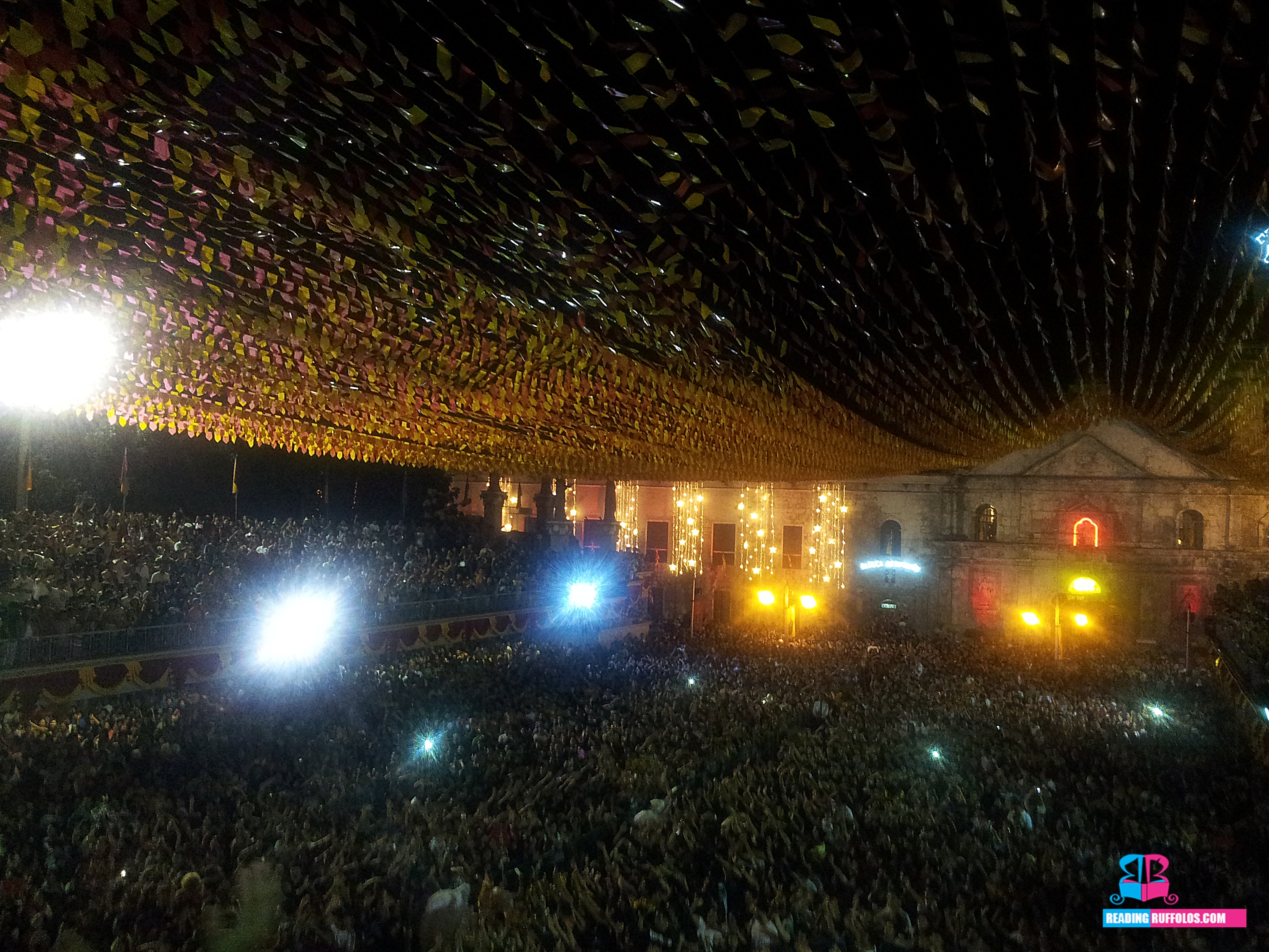 Devotees of the Holy Child Jesus. Taken January 2013 in Cebu, Philippines.
