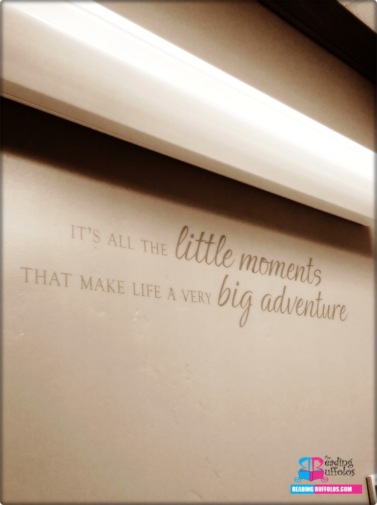 Heartwarming quote in one of the delivery rooms.